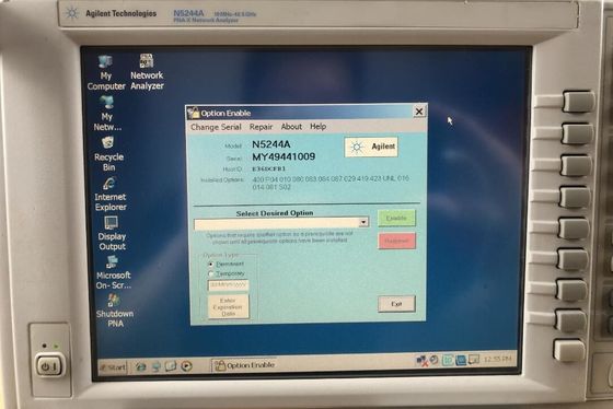 kaufen Benutztes Testgerät des hohe Genauigkeits-niedriges Kosten Vektor-Netzwerkanalysator-N5244A für Verkauf Online-Herstellung