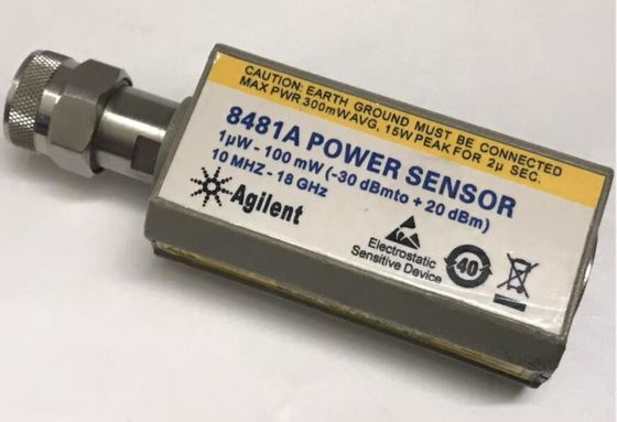 kaufen Gebrauchter Agilent 8481A HF-Leistungssensor mit einem Bereich von 10 MHz bis 18 GHz und Leistungsmessungen von -30 bis +20 dBm Online-Herstellung