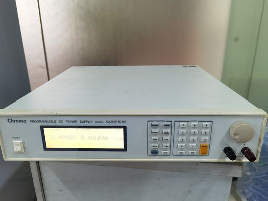 kaufen CHROMA 62024P-80-60 Programmierbare DC-Stromversorgung 80VDC/60A/2400W mit Konstantleistungsbereich und komplexen DC-Transientenwellenformen Online-Herstellung
