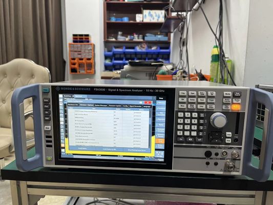 kaufen Rohde und Schwarz FSV3030 Signal- und Spektrumanalysator mit 10 Hz bis 30 GHz Reichweite 200 MHz Bandbreite und Touchscreen GUI Online-Herstellung