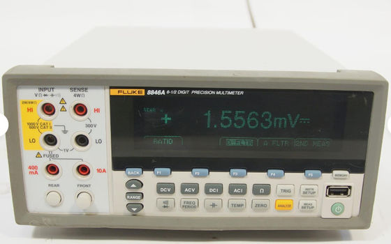 kaufen Fluke 8846A 6,5-stelliger Präzisionsmultimeter mit 0,0024% DC-Genauigkeit und 10A Strommessbereich Online-Herstellung