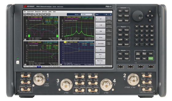 kaufen Keysight N5245B PNA-X Mikrowellen-Netzwerk-Analysator mit 50 GHz Frequenz 124 dB Dynamischer Bereich und 4 Ports Online-Herstellung
