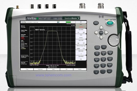 kaufen Anritsu MS2720T Handheld-Spektrumanalysator mit 9 kHz bis 20 GHz-Bereich, >106 dB Dynamischem Bereich und -112 dBc/Hz Phase-Rauschen Online-Herstellung