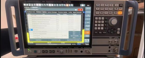 kaufen Rohde und Schwarz FSW50 Signal- und Spektrumanalysator mit 2 Hz bis 50 GHz-Bereich Niedrigphasenlärm und breiter Analysebandbreite Online-Herstellung