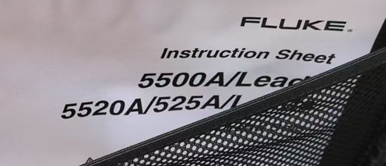 kaufen Fluke 5500A/Leads 5520A/Leads Prüfleitsatz für den Einsatz auf den 5500A Multi-Produkt-Kalibratoren Online-Herstellung