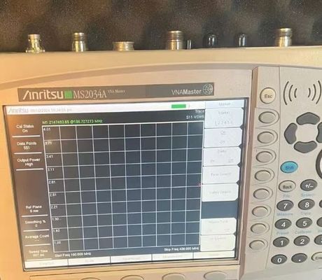 kaufen Anritsu MS2034A Handheld-Vektornetzanalysator 2 MHz bis 4 GHz kalibriert nach ISO17025 Online-Herstellung