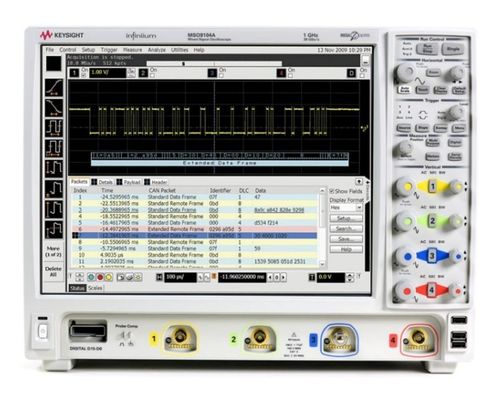 kaufen Keysight MSO9104A Mixed Signal Oscilloscope mit 1 GHz Bandbreite 4 analoge und 16 digitale Kanäle 20 GSa/s Probenrate Online-Herstellung