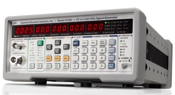 kaufen SRS SG380-Serie HF-Signalgenerator mit 1μHz Auflösung 2.025GHz Frequenzbereich und OCXO-Zeitbasis Online-Herstellung