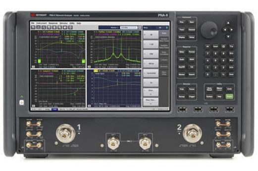 kaufen Keysight N5242B PNA-X Mikrowellen-Netzwerk-Analysator mit 26,5 GHz Höchstfrequenz 127 dB Dynamischer Bereich und 4 Ports Testset Online-Herstellung