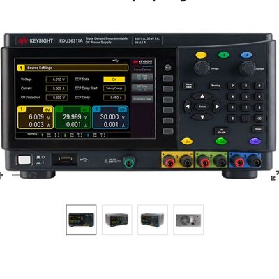 kaufen Keysight EDU36311A 6V 80W USB Dreifach-Ausgang DC Labornetzteil mit Smart Bench Essentials Online-Herstellung