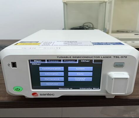 kaufen Santec TSL-570 High Power Tunable Laser mit 20 dBm Ausgangsleistung 200 nm/s Scanning Speed und 1260-1360 nm / 1500-1630 nm Tuning Range Online-Herstellung