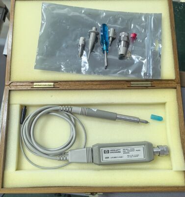 kaufen Keysight Agilent 85024A Hochfrequenzsonde 300 kHz bis 3 GHz mit geringer Eingangskapazität und Einheitsgewinn für genaue Schaltkreisprüfung Online-Herstellung