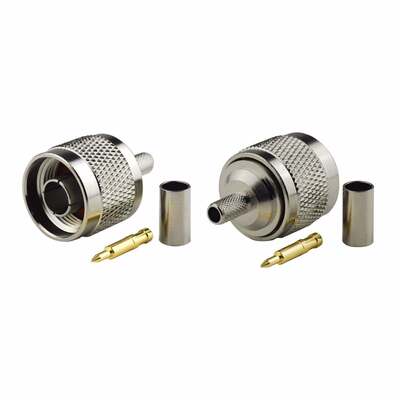 kaufen N Male Connector with IP67 Waterproof Rating Copper Contact for 0-3GHz Frequency Applications Online-Herstellung