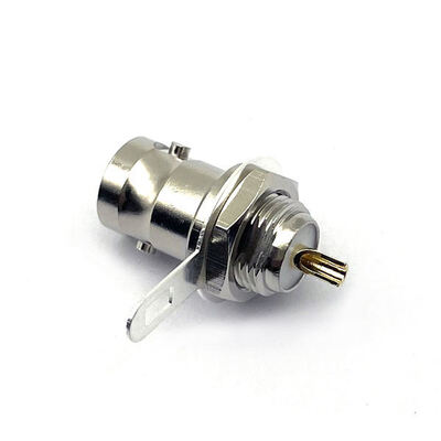 kaufen BNC weiblicher Bulkhead Mount RF-Anschluss mit IP67-Wasserdichtheit, DC-4GHz-Frequenz und Bajonett-Sperre Online-Herstellung