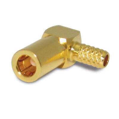kaufen Bulkhead Mount SSMB Männlicher koaxaler HF-Anschluss mit IP67-Wasserdichtheit, DC-3GHz-Frequenzbereich und Gold-Kontakt-Finish Online-Herstellung
