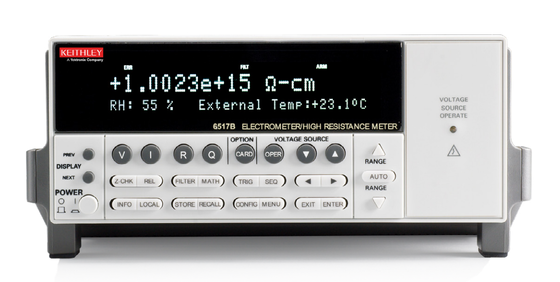 kaufen Keithley 6517B Elektrometer Hochwiderstandsmessgerät mit 10 aA Auflösung, 10^18 Ohm Bereich und 6,5-stelliger Anzeige Online-Herstellung