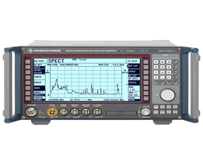 Rohde & Schwarz CMS57 Funkkommunikations-Service-Monitor mit VOR/ILS ...