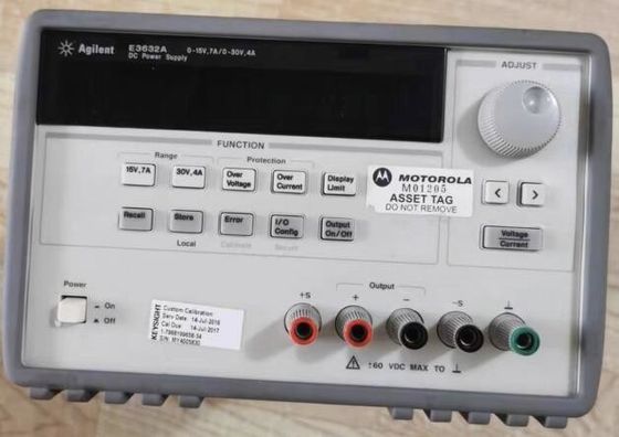 Agilent E3632A DC-Stromversorgungs-Doppelstrecke gab programmierbare benutzte Prüfgeräte aus