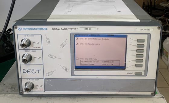 CTS60 Rohde u. Schwarz-Funkdienst-Monitor mit IEC/IEEE-Bus Schnittstelle