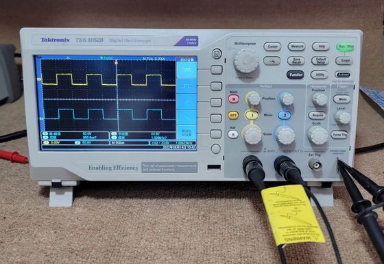 50 Oszilloskop MHZ 2 Ch Digital Phosphordes oszilloskop-TBS1052B Tektronix Digital