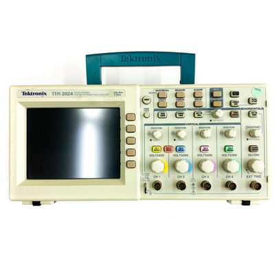 Tektronix TDS2024 Oszilloskop 200MHz 4 Kanal 2 GS/S Farbe