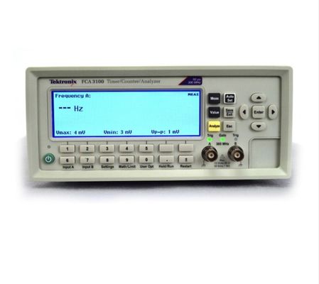 Geprüfte Gebraucht-Tektronix FCA3100 Frequenzzähler/Timer 300MHz 50 Ps Std Zeitbasis