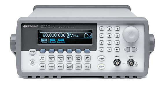 Keysight 33250A Funktion / willkürlicher Wellenformgenerator, 80 MHz RS-232 IO-Konnektivität unterstützt