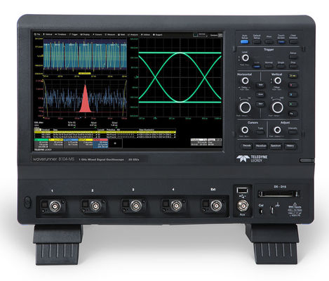 Teledyne LeCroy WR8104 1 GHz, 10/20 GS/s, 4ch, 16/32 Mpts DSO mit 12,1′′ WXGA Farbbildschirm