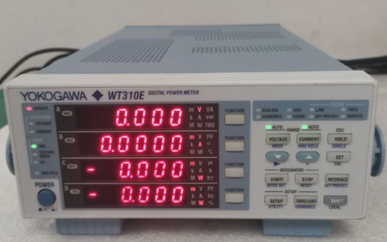 Yokogawa WT310E Einphasen-Digital-Leistungsanalysator-Leistungsmesser mit grundlegender Genauigkeit von ±0,1 % vom Messwert + 0,05 % vom RMS-Bereich