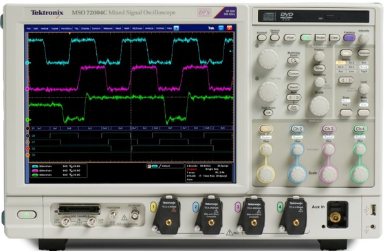 Gebrauchtes Tektronix MSO72004C Oszilloskop 20 GHz 4 Ch 100 GS/s