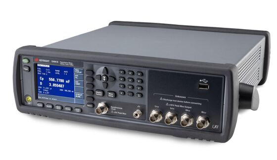 Keysight Agilent E4981B Benchtop LCR Meter mit hoher Geschwindigkeit 2,3 ms Messung, 0,05% genaue C-D-Tests und 0 F bis 2,0 mF Bereich